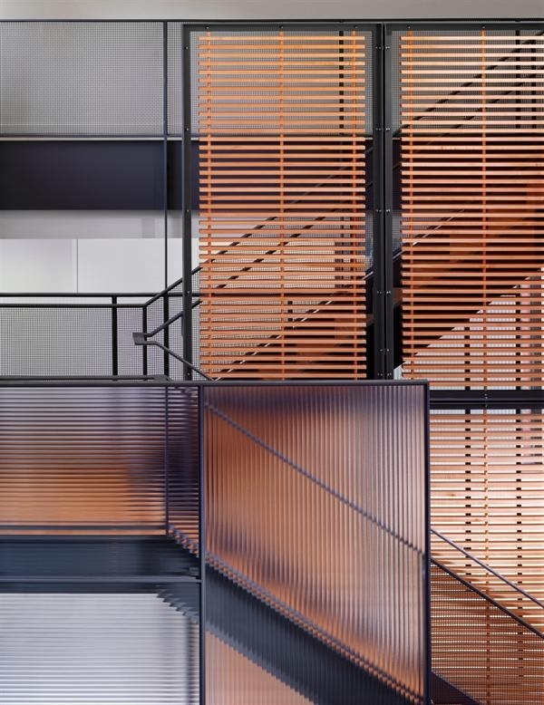 living | stair detail ~ destefano and partners architects