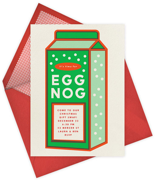 eggnog #illustration #letterpress