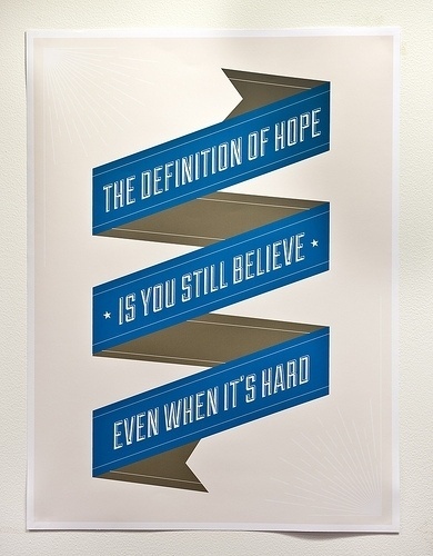 Snapshot—March 22nd, 2012 — Blog — Barack Obama #hope #design #quotes #blue #obama #typography