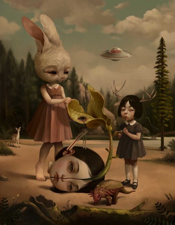Januari di Utara: Dreamy and Surreal Digital Paintings by Roby Dwi Antono