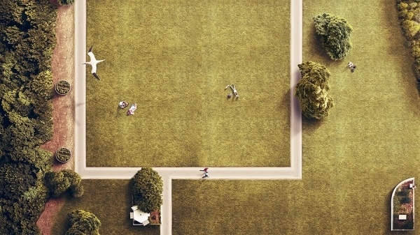 Eye bird / Park - Jorge Peña / Retouch & Illustration #photography