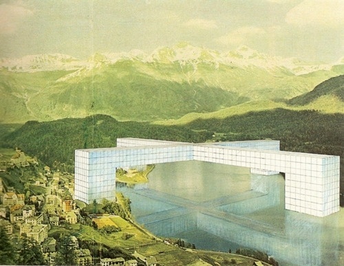 Span the Lake #lake #building #architecture #white