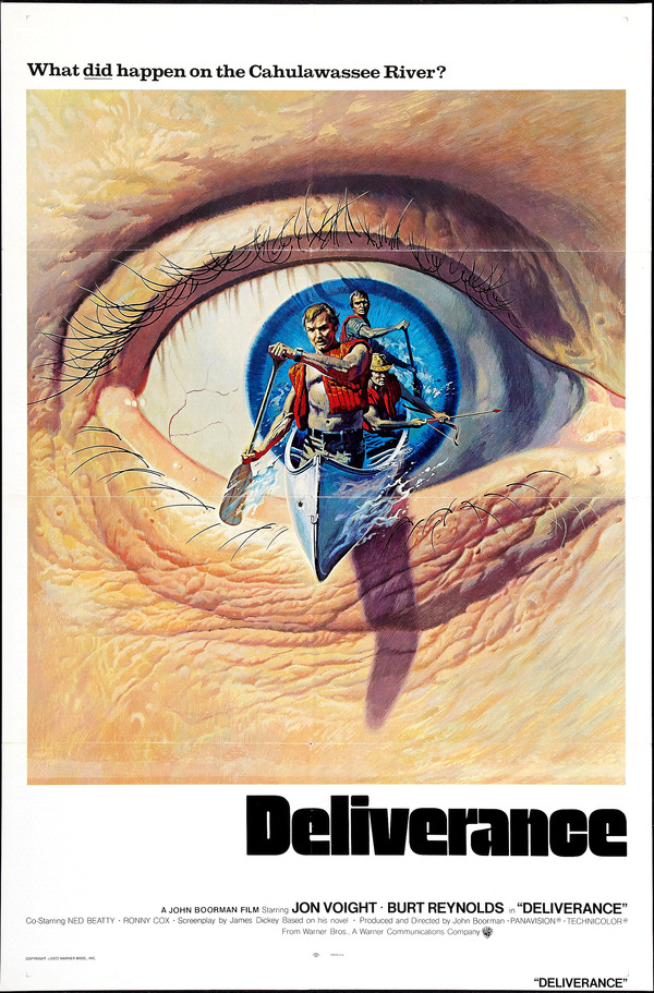 Deliverance by Bill Gold #eye #movie #deliverance #poster