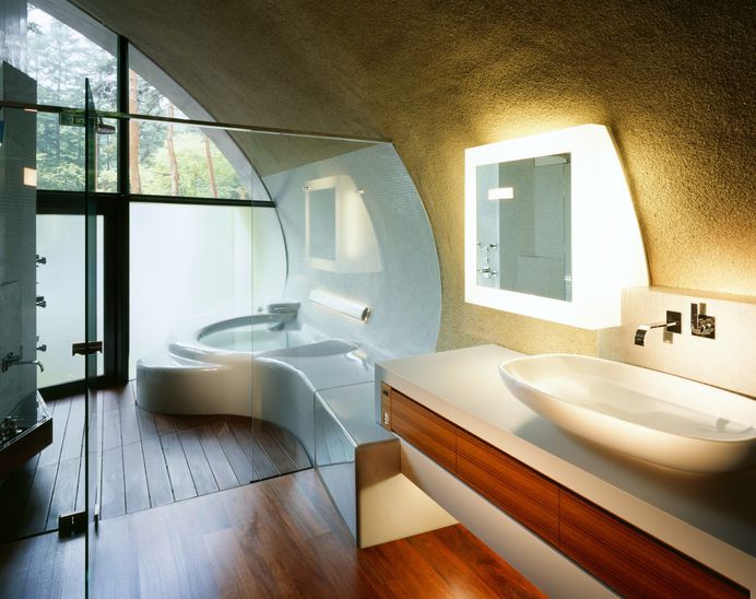 Shell House | Futuristic Forest Home by Artechnic