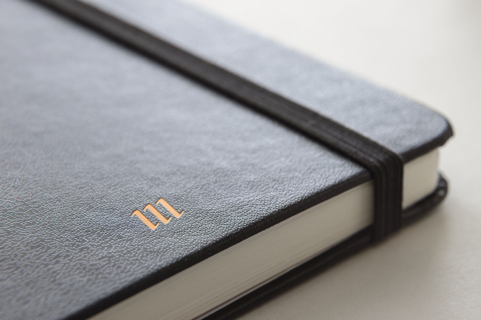 Marangoni Gino | Personal Brand. #copper #hotfoil #elegant #sober #minimal #moleskine