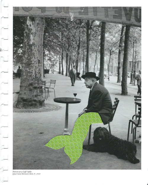 1950s merman, paris (series) 2 #paris #merman #1950s #design #doisneau #leriquiqui #art #collage #mermaid