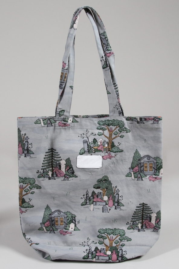Not just for the ladies, our Bunny Boiler print also comes in tote bag form. Now available at Incu Clothing! #tote #bunny #boiler #craig&karl #bag