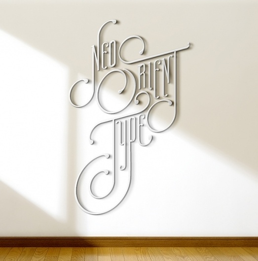 Neo Orient Type on Typography Served #typography