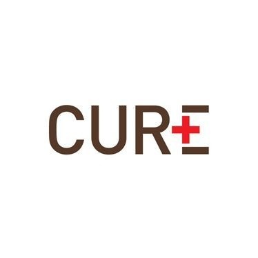 Logotype designed by Dowling Duncan for Californian based handcrafted body care company Cure. #logotype #dowling #handcrafted #cure #based #body #californian #company #care #duncan #designed
