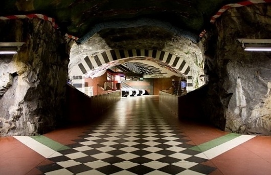 Stockholm Metro | Fubiz™ #stockholm #metro