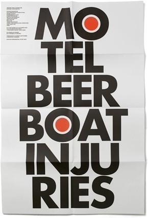 Jérôme St-Loubert Bié - Experimental Jetset #poster #typography