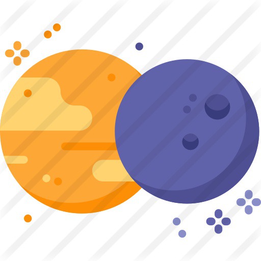 See more icon inspiration related to space, moon, sun, miscellaneous, astral, eclipses, covering, partially, partial, eclipse, weather and nature on Flaticon.