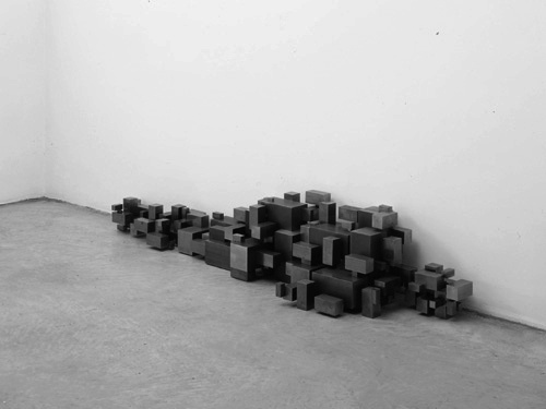 OTAKU GANGSTA #sculpture #cubes #geometric