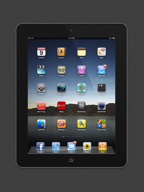 Ipad 2 psd Free Psd. See more inspiration related to Mobile, Apple, Mock up, Ipad, Psd, Ios, Vertical and Mock on Freepik.