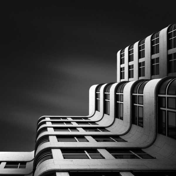 BW Fine Art Photographs of Modern Architecture by Joel Tjintjelaar #white #black #photography #architecture #art #and #fine