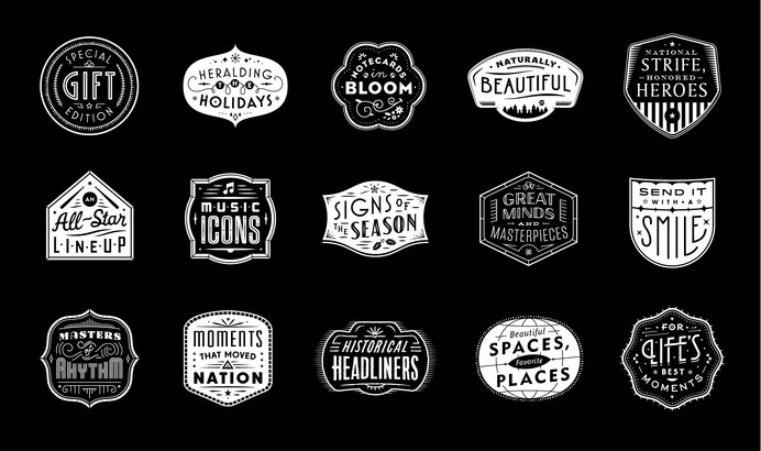Usps_holiday_badges #badge #holiday
