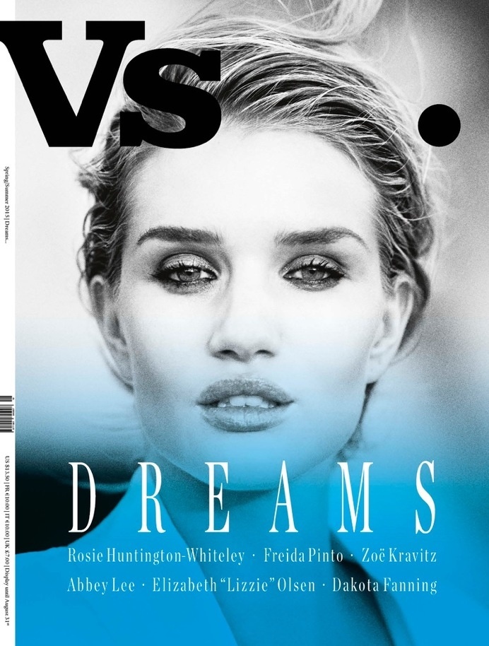 Vs. magazine taps | Rosie Huntington - Whiteley by Guy Aroch #cover #photogaphy #magazine #fashion
