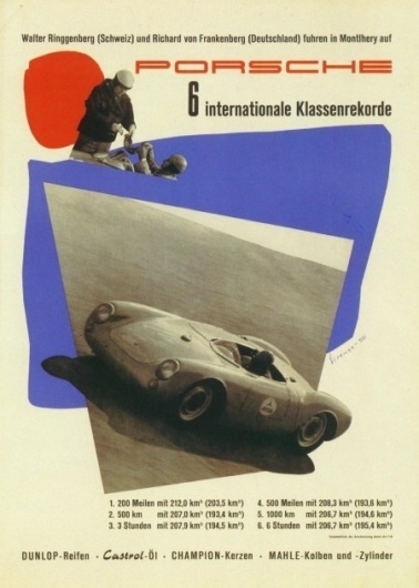 Porsche Racing Poster Collection » ISO50 Blog – The Blog of Scott Hansen (Tycho / ISO50) #posters #porsche #vintage