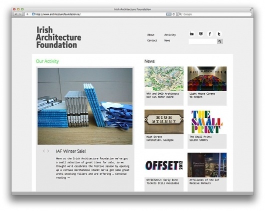 Architecture Foundation | Aad #studioaad #website #architecture #foundation #irish