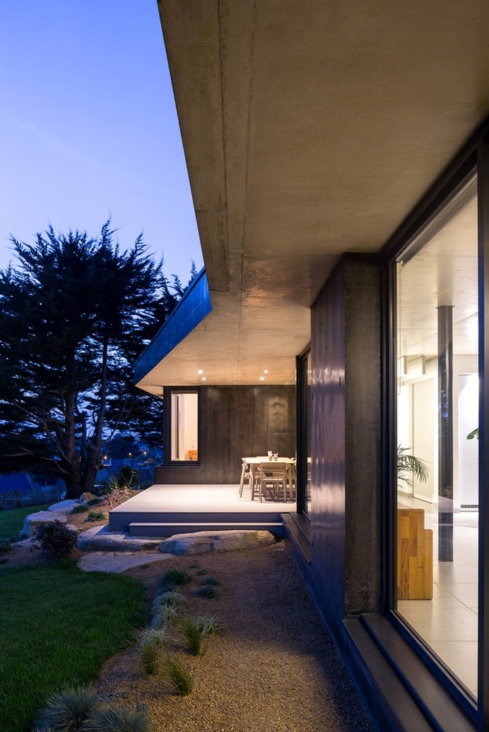 Maison Noire Kerenoc anArchitecte Agence 18