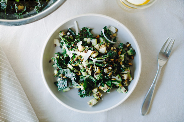 Power Green Salad . Sprouted Kitchen #food