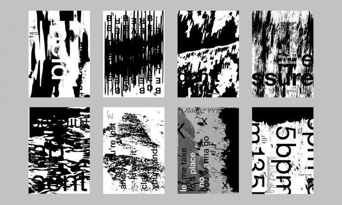 Umer Ahmed's poster project The Brutalist is inspired by the iconic Ray Gun Magazine | Creative Boom