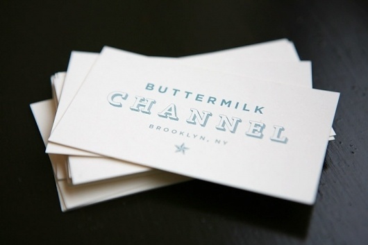 Buttermilk Channel: idsgn (a design blog) #stationary #business #card #retro #typography