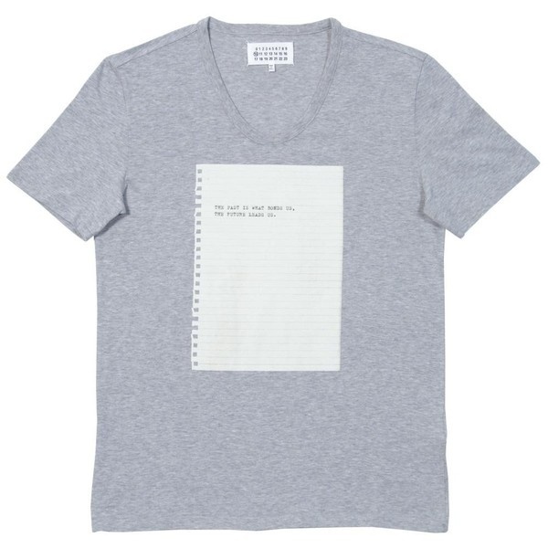 Maison Martin Margiela 10 Book Print Tee (Grey) #mmm