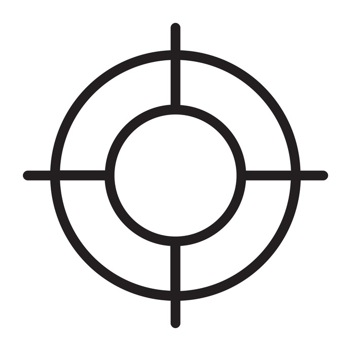 See more icon inspiration related to target, aim, sniper, shooting, seo and web and weapons on Flaticon.
