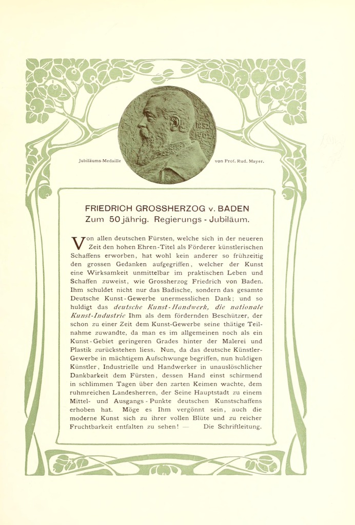 Deutsche kunst und dekoration : Koch, Alex. (Alexander), 1860-1939 : Free Download, Borrow, and Streaming : Internet Archive