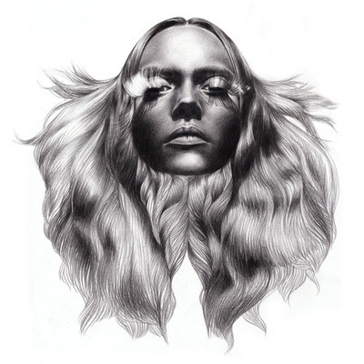 FFFFOUND! | tumblr_l5i01tZJdw1qc7msoo1_400.jpg (400×400) #hair #illustration #woman