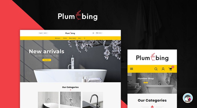 #Plumbing & #Hardware - #Prestashop #Responsive #Theme | #TemplateTrip #eCommerce #Website #Design #Template