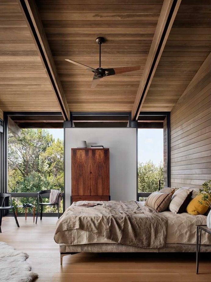 bedroom / Lake Flato Architects