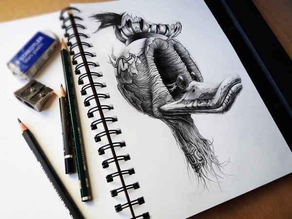 Amazing drawings by PEZ #illustration #ducks #awesome
