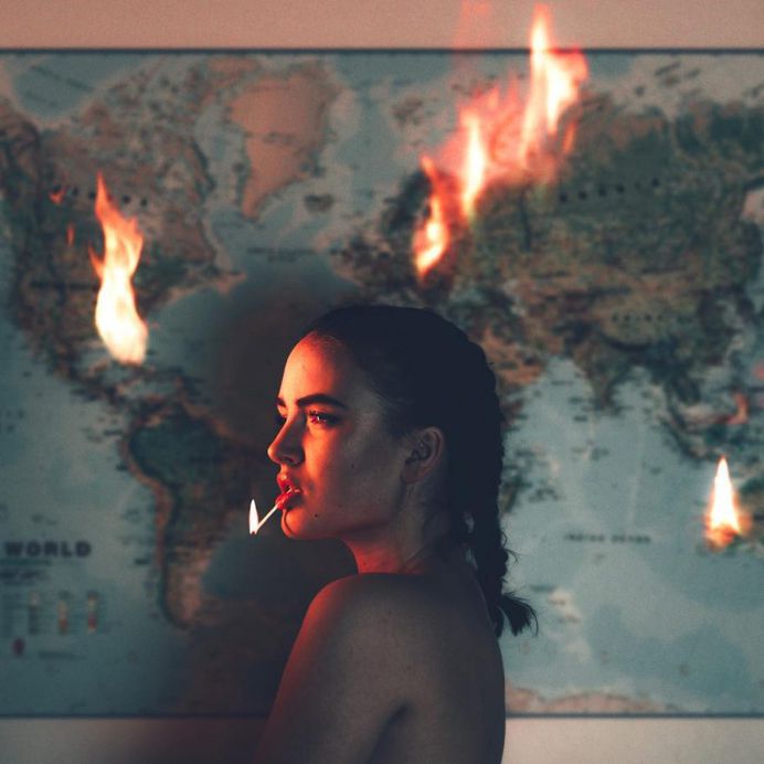 Surreal Portrait Photo-Manipulation by Instagram Star Annegien Schilling