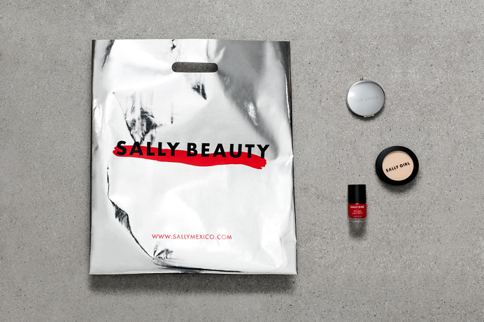 Sally Beauty branding cosmetics design anagrama mexico mindsparkle mag fashion style red beauty lipstick women fashion corporate desidner le