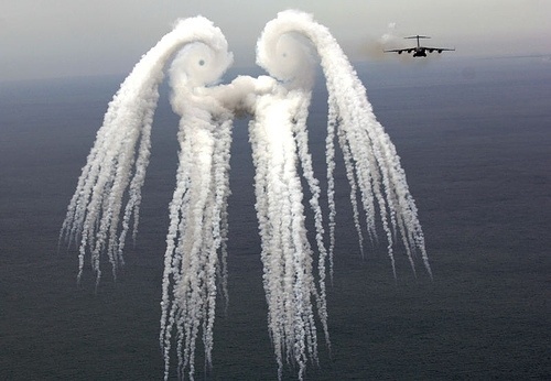 Dark Roasted Blend: Firing Countermeasures (Flares) #aerial #flares #air force #decoy #pyrotechnic