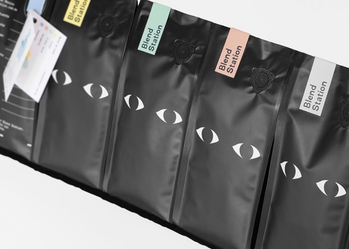Blend Station Coffee Branding by Futura