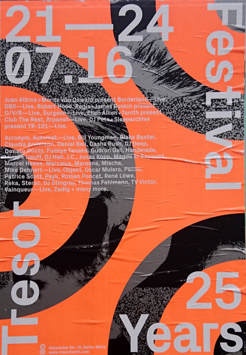 25 years Tresor Festival
