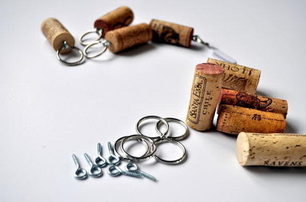 Homemade Wine Cork Crafts #cork #diy #wine