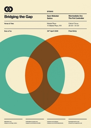 BTG Poster Series on the Behance Network #swiss #print #minimal #poster #1970 #1960 #typography