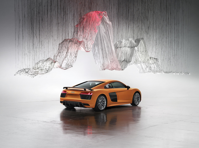 Art by Yasuaki Onishi Art directed by Vinny Olimpio Photo by Benedict Redgrove #art #automotive #audi #r8 #audir8 #artdirection