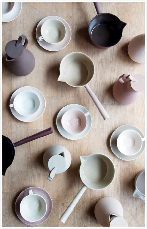 kirstie van noor ceramics pottery porcelain dinnerware bowls plates dishes art artist photo's colors clay #geometry