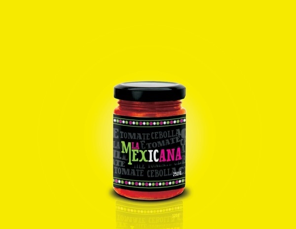 LA MEXICANA HOT SAUCE on Behance #branding #packaging #label #bottles #logo