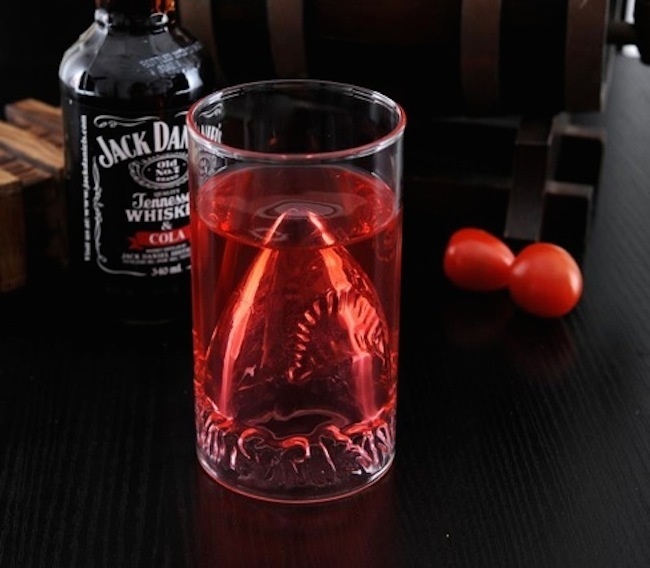 JAWS Shark Attack Glass #tech #flow #gadget #gift #ideas #cool