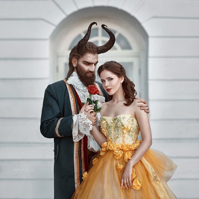 Beauty and the Beast by Irina Dzhul