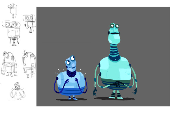 The Uncivilized on Behance #robot