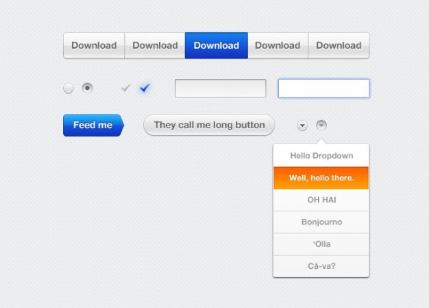Ui elements psd Free Psd. See more inspiration related to Button, Radio, Elements, Ui, Psd, Grey, Tool, Tip, Horizontal and Tool tip on Freepik.