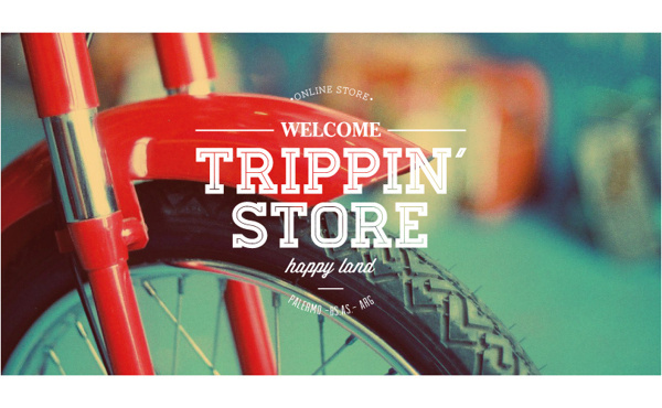 Trippin´ Store #site #shop #design #trippin #layout #web
