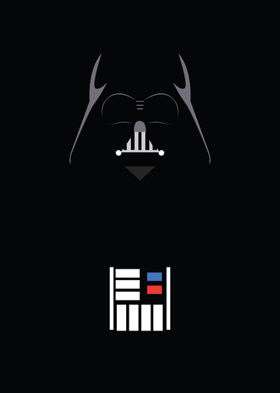 Star Wars example #77: Star Wars Minimalist Poster #wars #star